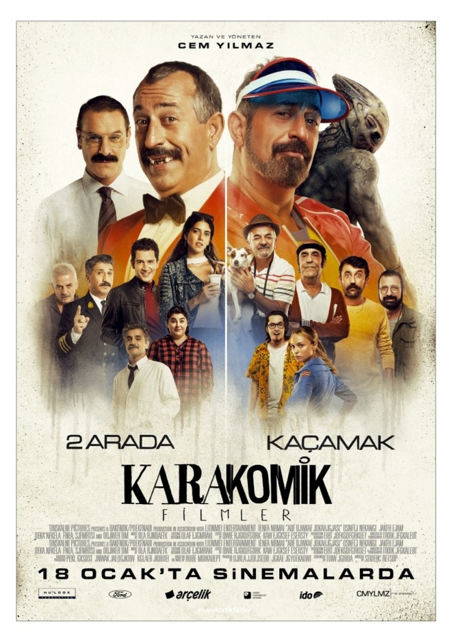 Cem Yılmaz'ın Karakomik serisinin afişi yayımlandı